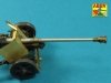 Aber 35L-045N German 75mm Barrel for Pak40 - middle model 1/35